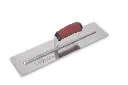 TRUELLE DE FINITION RECTANGULAIRE EN ACIER INOXYDABLE 16'' X 4''