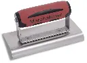 COUPE BORDURE EN ACIER INOXYDABLE COURBÉ 6" X 3" Lip 1/2