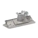 GROOVER TOUS-ANGLES EN ACIER INOXYDABLE 6" X 3" AVEC RAINUR 1/2'' X 1/2''